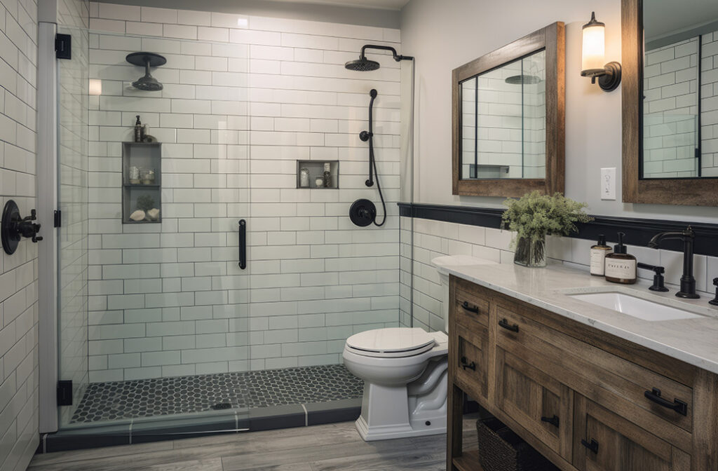 Tub-To-Shower Conversion