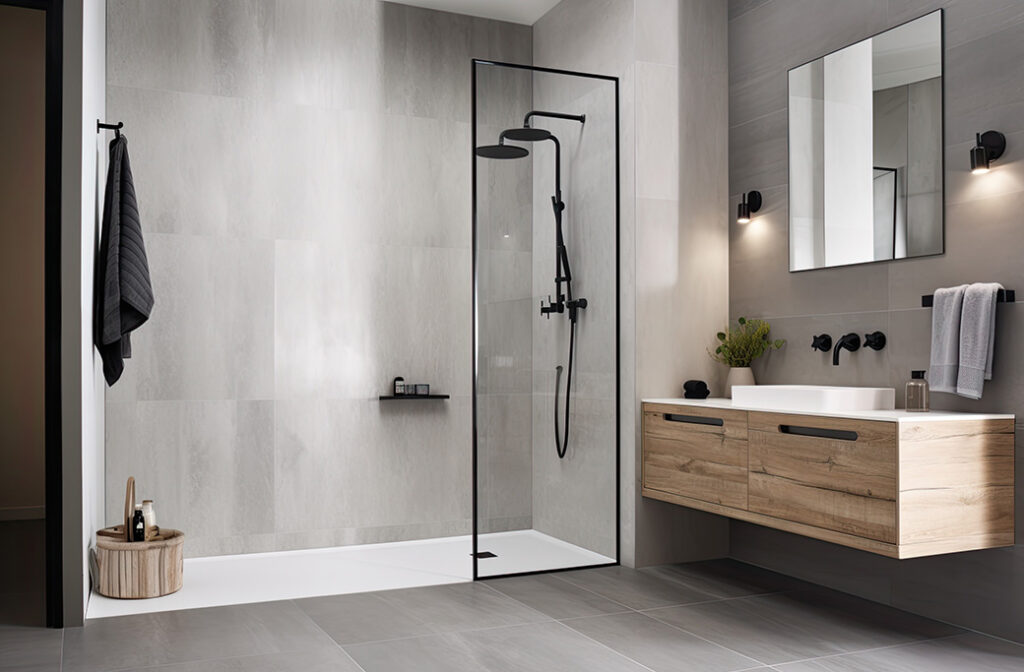 Tub-To-Shower Conversion