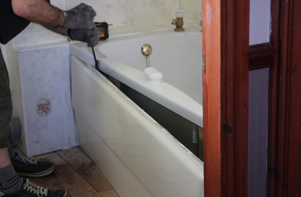 Removing the Tub and Installing a New Shower